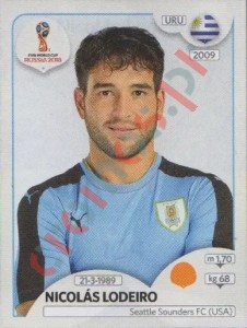 104 Nicolás Lodeiro – FIFA World Cup Russia 2018 Panini