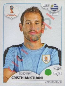 110 Cristhian Stuani – FIFA World Cup Russia 2018 Panini