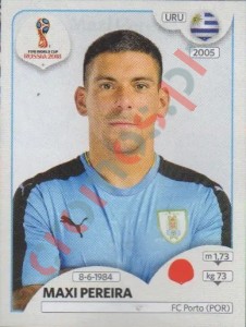 95 Maxi Pereira – FIFA World Cup Russia 2018 Panini