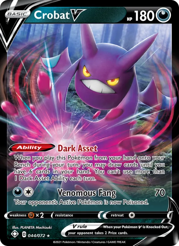 44 Crobat V – Shining Fates