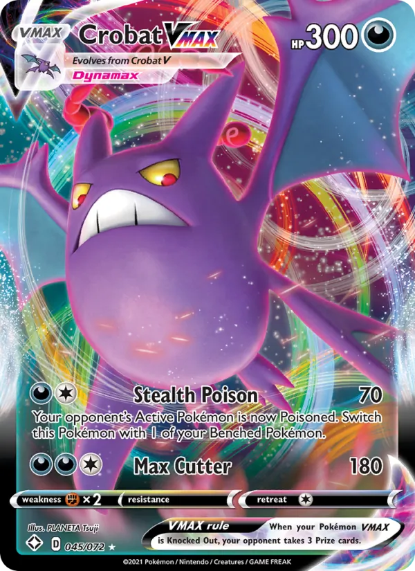 45 Crobat VMAX – Shining Fates