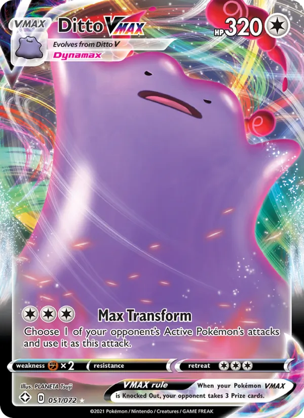 51 Ditto VMAX – Shining Fates