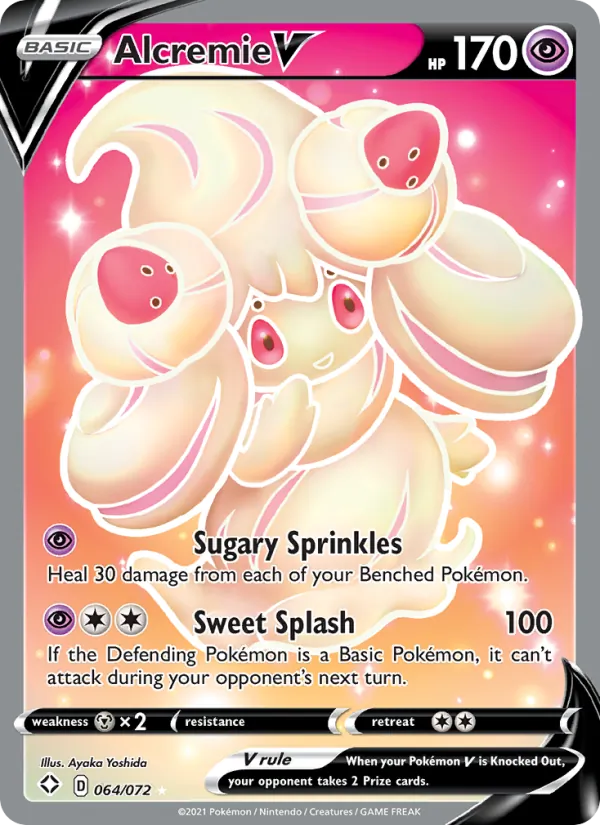 64 Alcremie V – Shining Fates