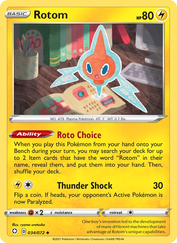 34-RH Rotom – Shining Fates