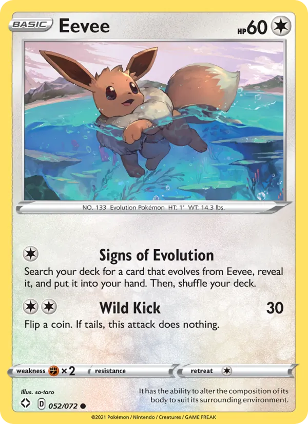 52-RH Eevee – Shining Fates
