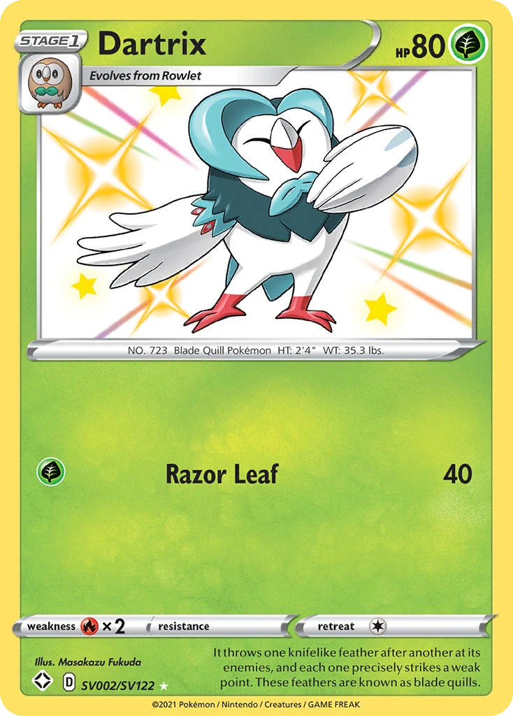 SV002 Dartrix – Shining Fates