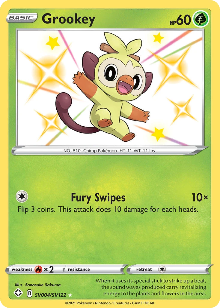 SV004 Grookey – Shining Fates
