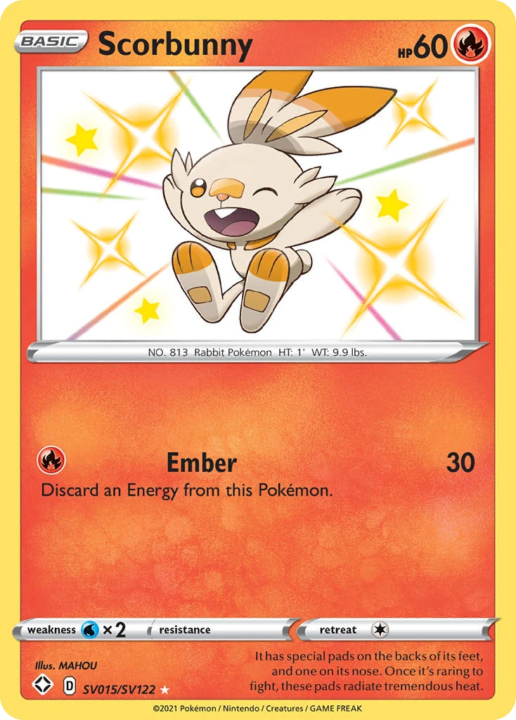 SV015 Scorbunny – Shining Fates