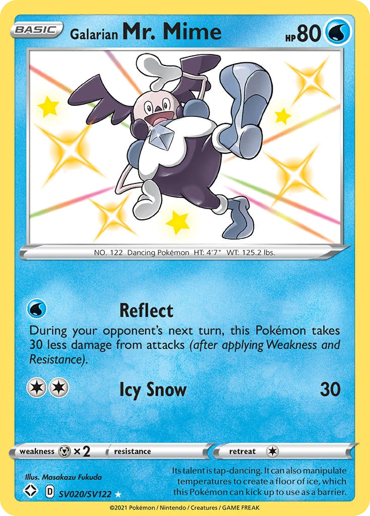 SV020 Galarian Mr. Mime – Shining Fates