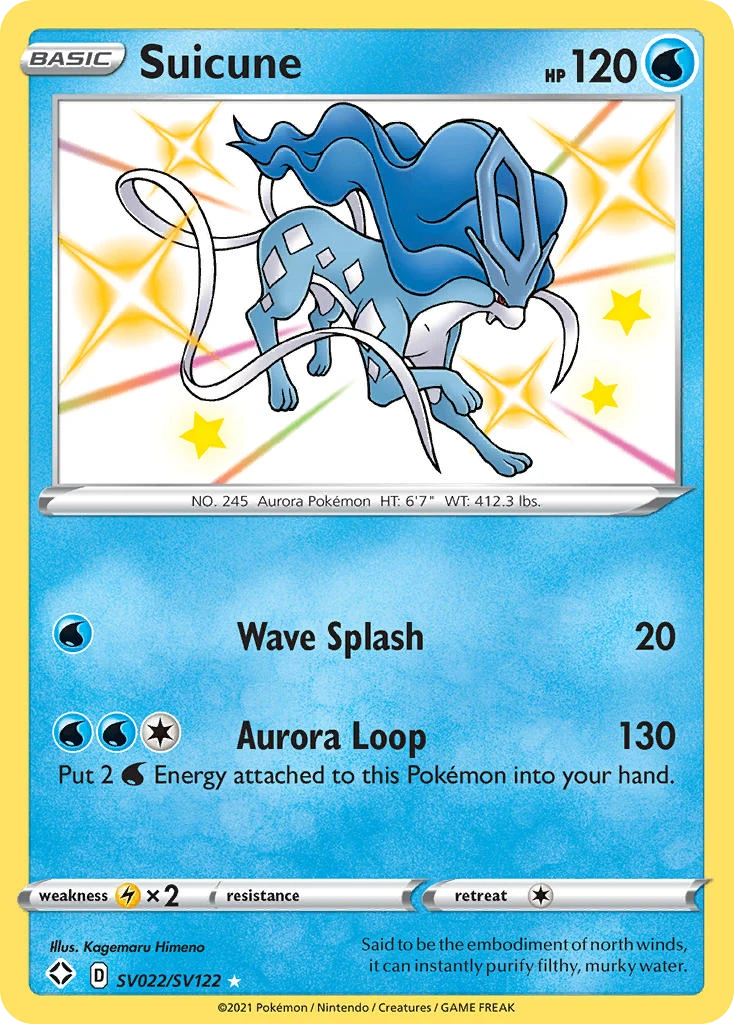 SV022 Suicune – Shining Fates