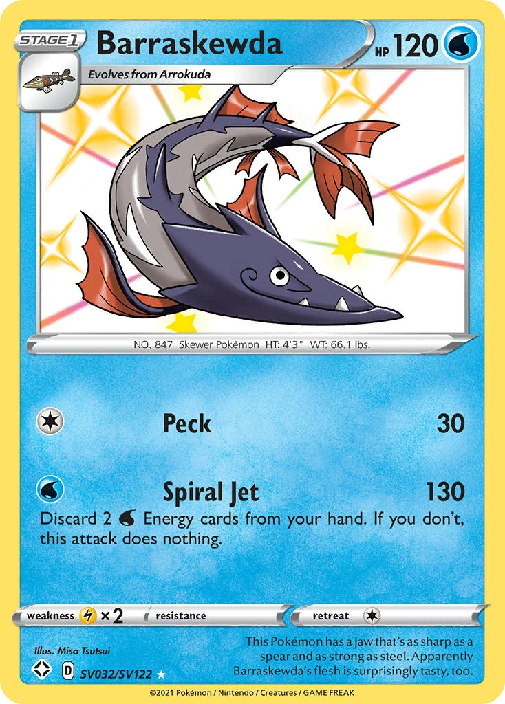 SV032 Barraskewda – Shining Fates