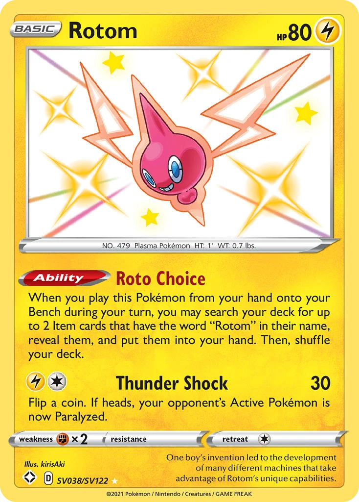 SV038 Rotom – Shining Fates