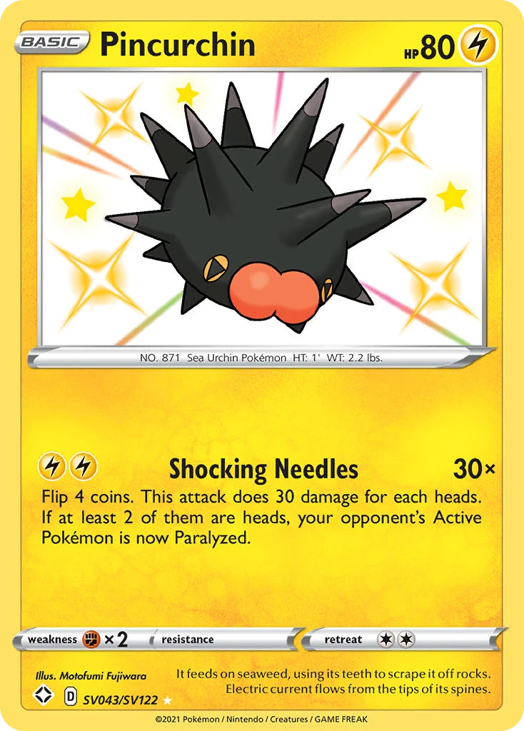 SV043 Pincurchin – Shining Fates
