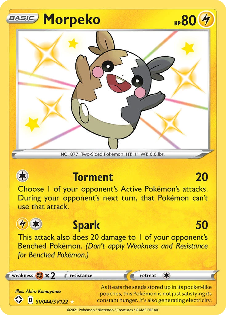 SV044 Morpeko – Shining Fates