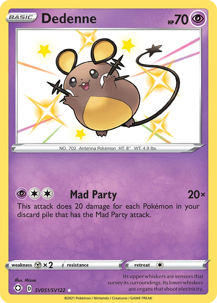 SV051 Dedenne – Shining Fates
