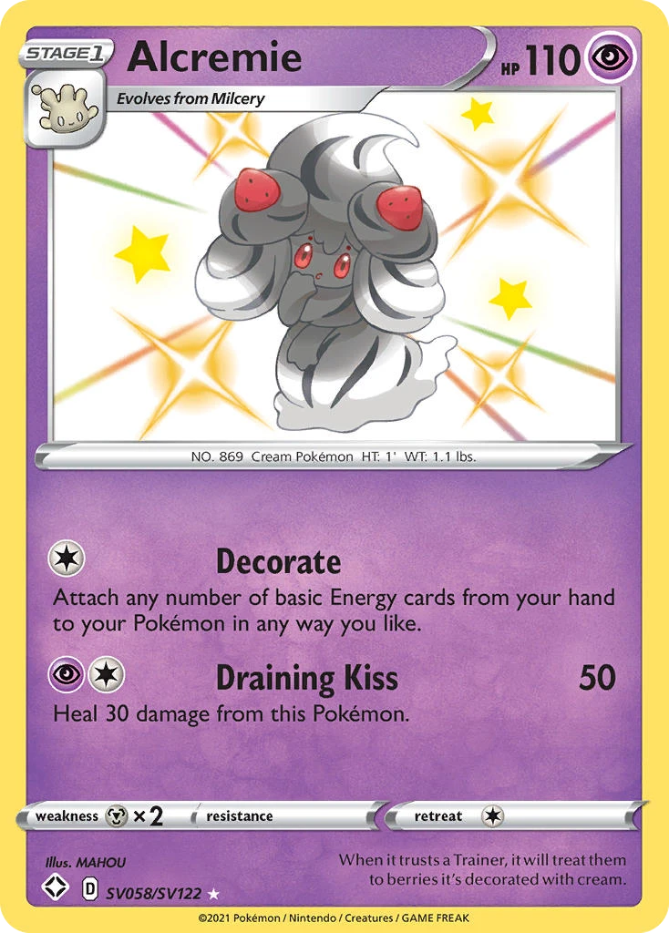 SV058 Alcremie – Shining Fates