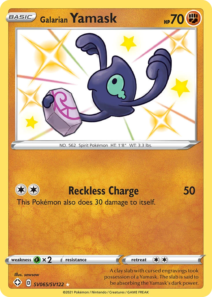 SV065 Galarian Yamask – Shining Fates