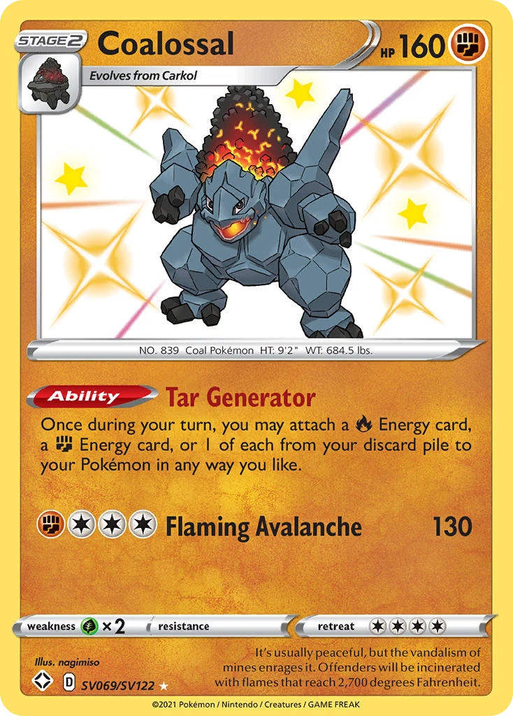 SV069 Coalossal – Shining Fates