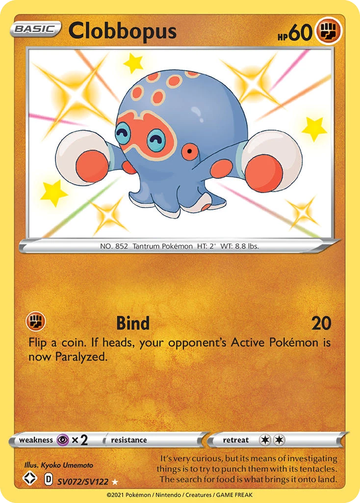 SV072 Clobbopus – Shining Fates