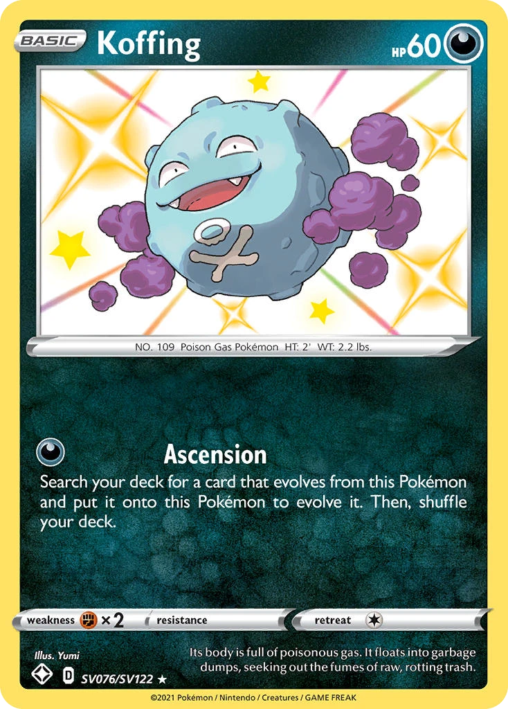 SV076 Koffing – Shining Fates