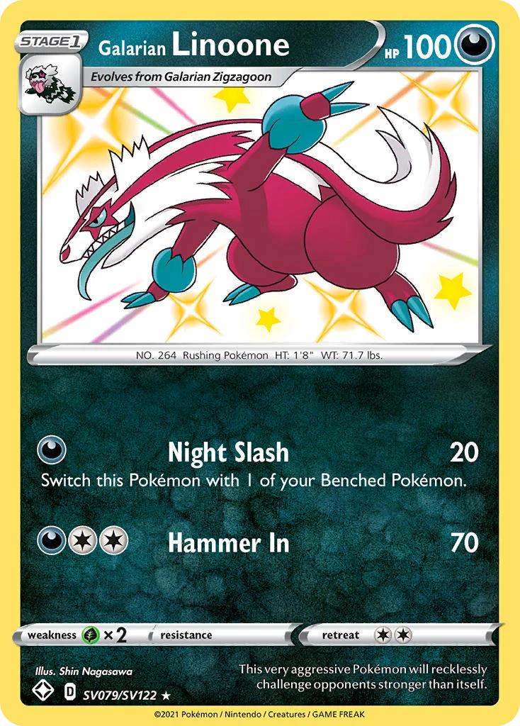 SV079 Galarian Linoone – Shining Fates