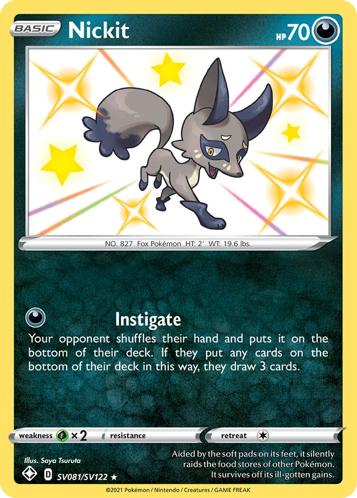 SV081 Nickit – Shining Fates