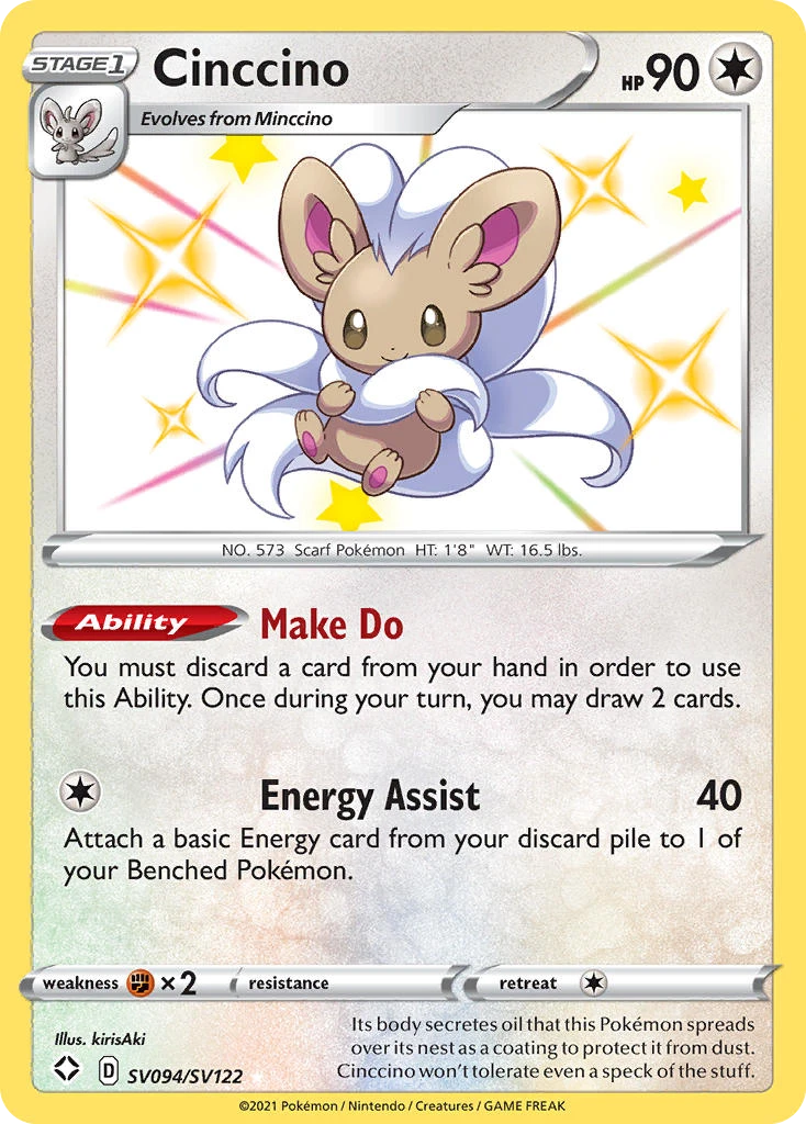 SV094 Cinccino – Shining Fates