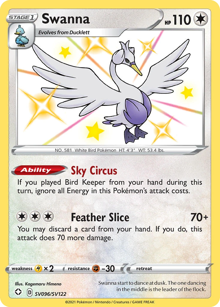 SV096 Swanna – Shining Fates