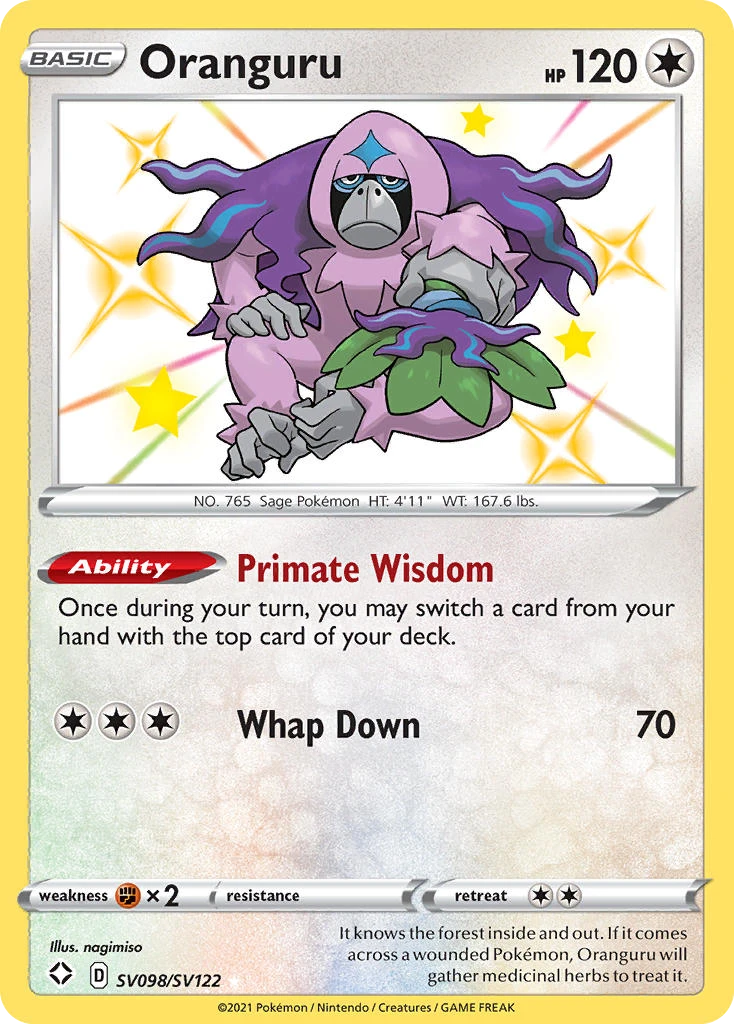 SV098 Oranguru – Shining Fates