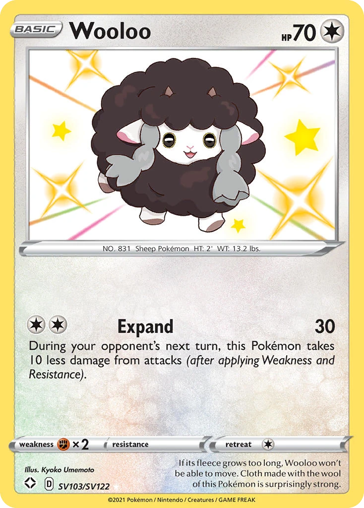 SV103 Wooloo – Shining Fates