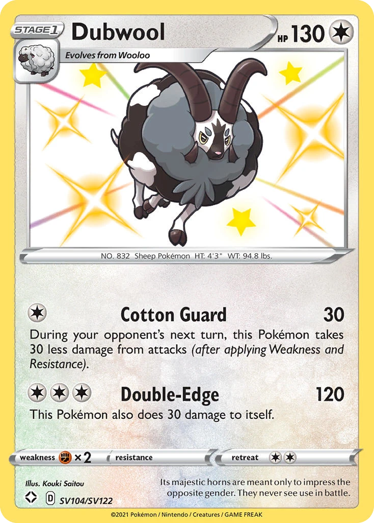 SV104 Dubwool – Shining Fates