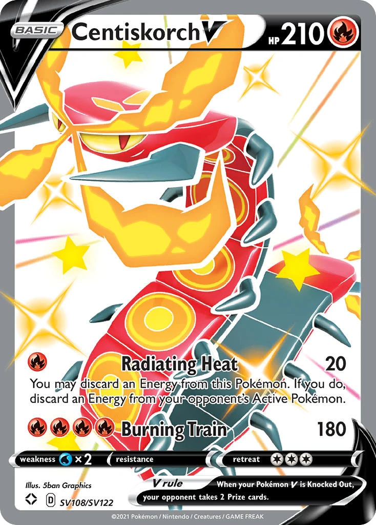 SV108 Centiskorch V – Shining Fates