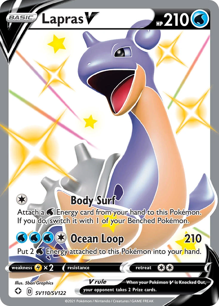 SV110 Lapras V – Shining Fates