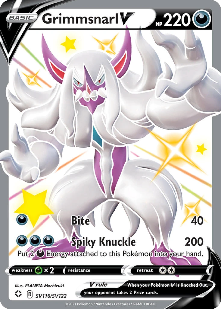 SV116 Grimmsnarl V – Shining Fates