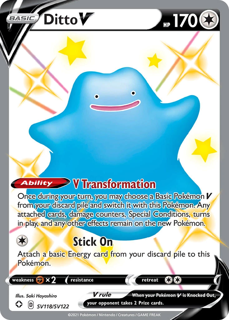 SV118 Ditto V – Shining Fates