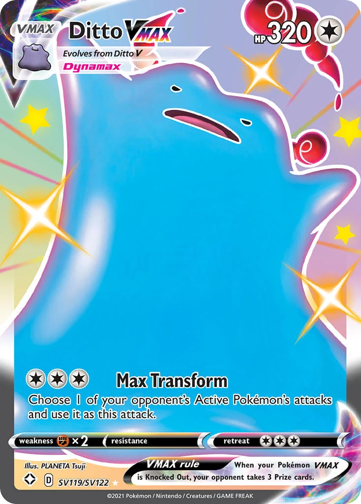 SV119 Ditto VMAX – Shining Fates