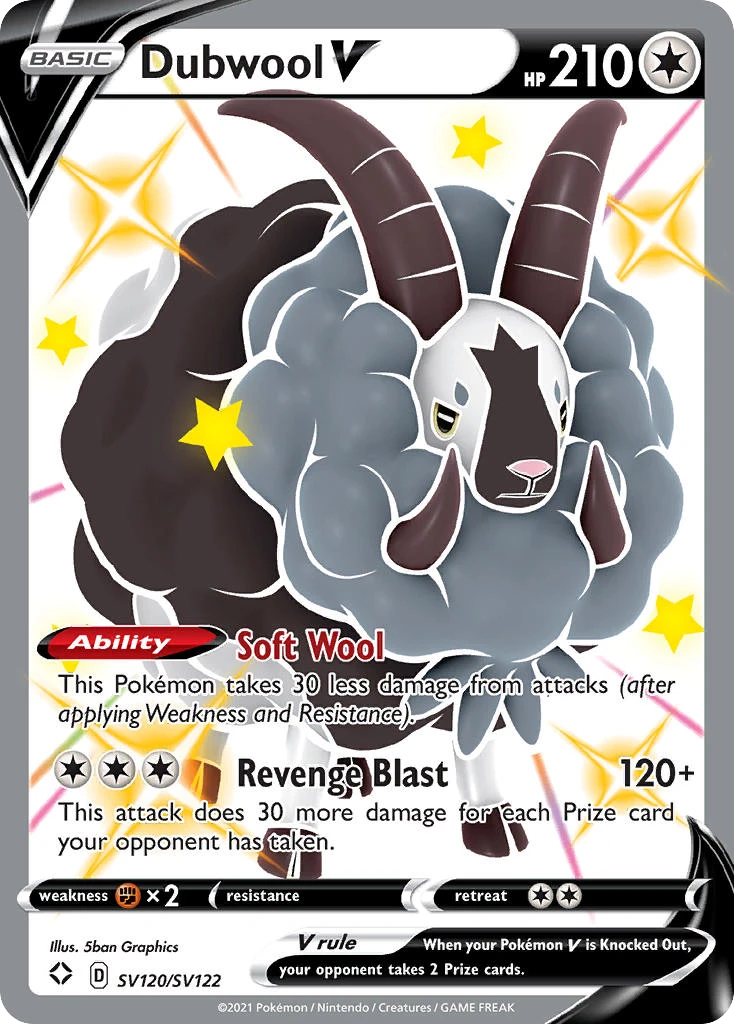 SV120 Dubwool V – Shining Fates