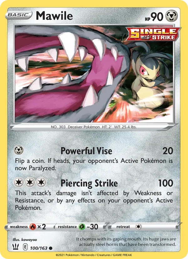 100 Mawile – Battle Styles