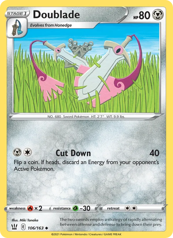 106 Doublade – Battle Styles