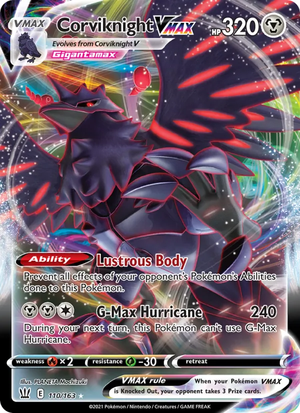 110 Corviknight VMAX – Battle Styles