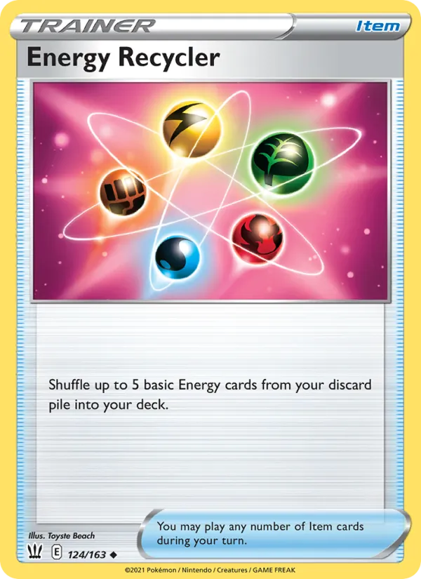 124 Energy Recycler – Battle Styles