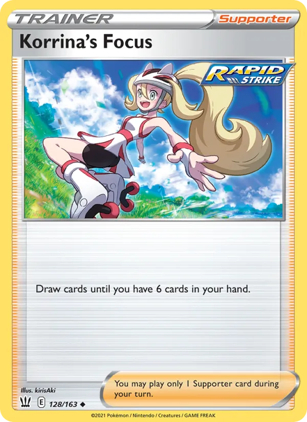 128 Korrina's Focus – Battle Styles