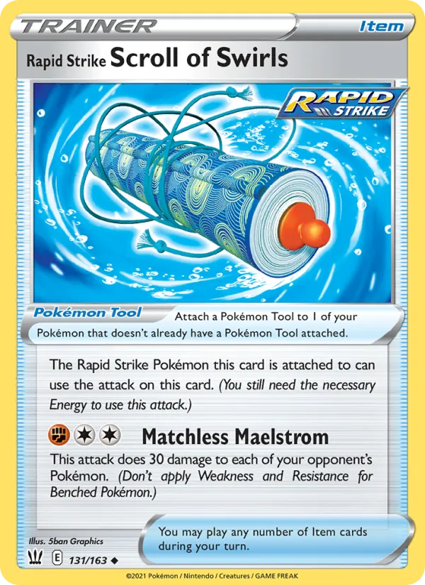 131 Rapid Strike Scroll of Swirls – Battle Styles