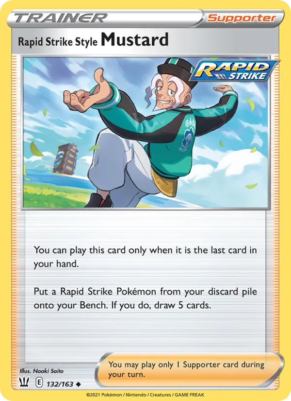 132 Rapid Strike Style Mustard – Battle Styles