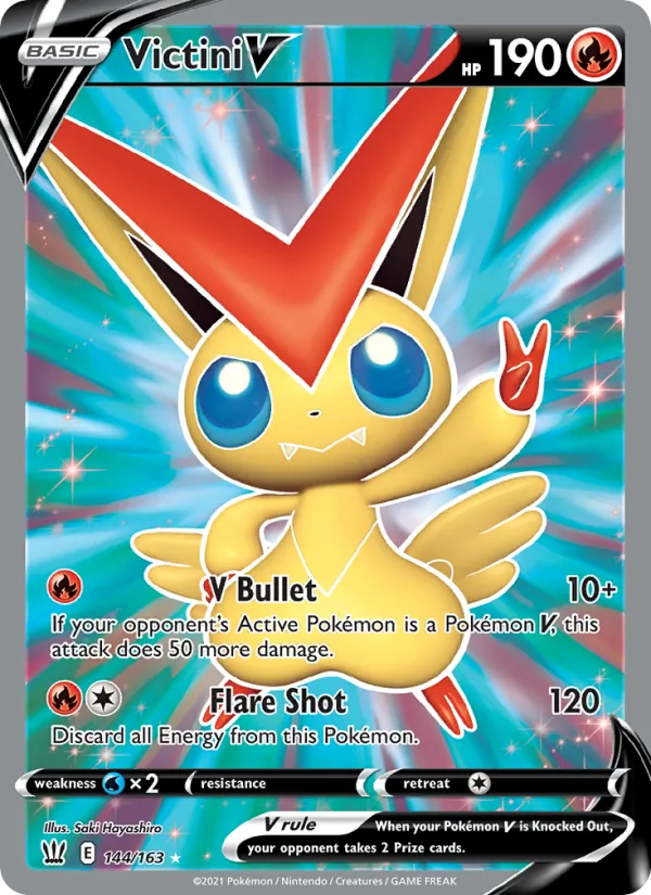 144 Victini V – Battle Styles