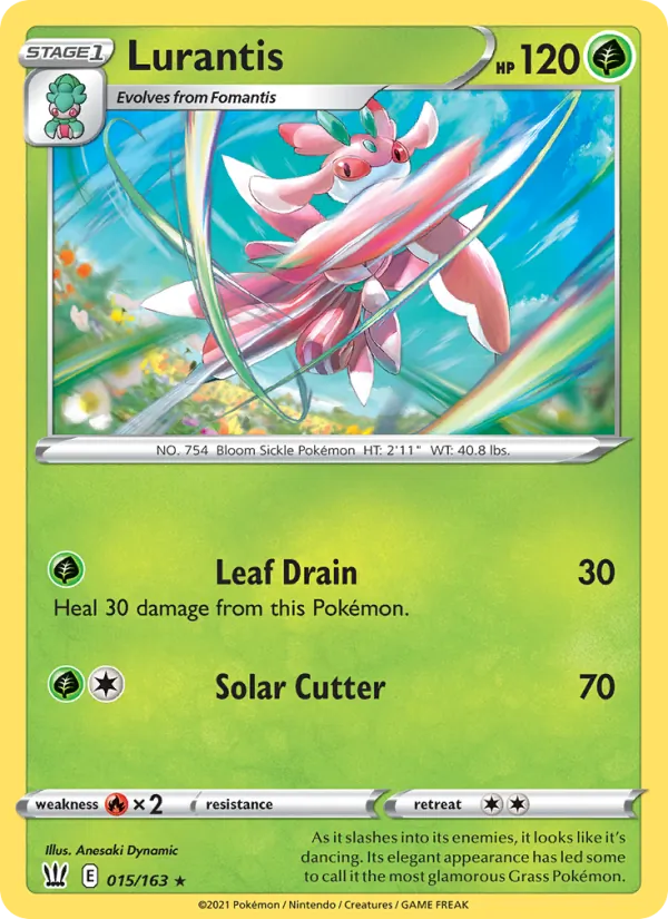 15 Lurantis – Battle Styles