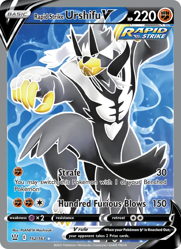 152 Rapid Strike Urshifu V – Battle Styles