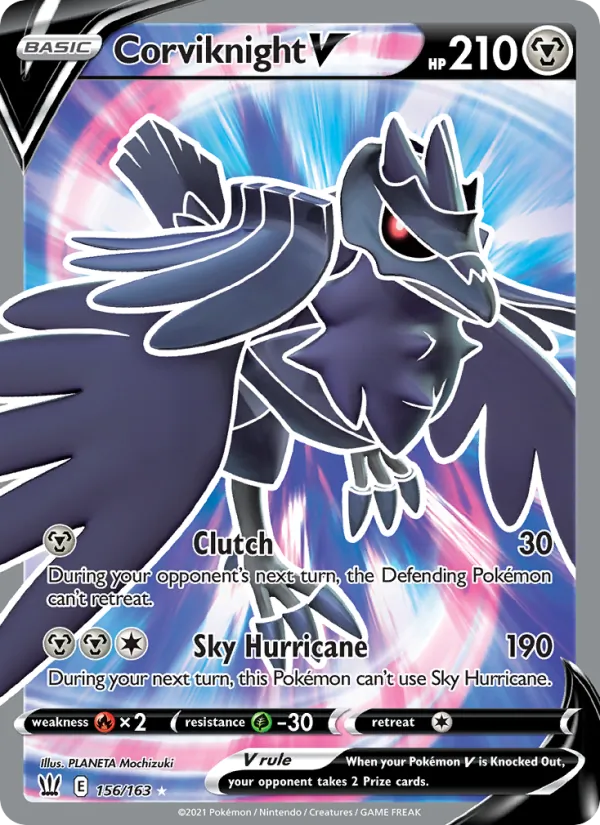 156 Corviknight V – Battle Styles