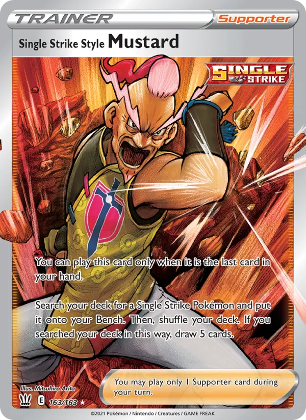 163 Single Strike Style Mustard – Battle Styles