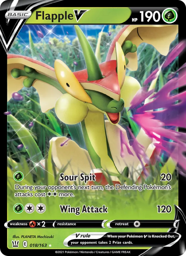 18 Flapple V – Battle Styles